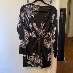 Size 8 Missguided printed dress